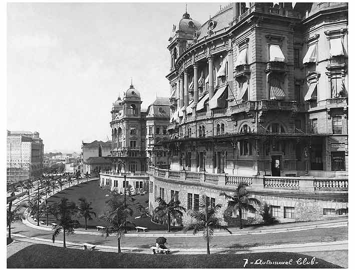 Registro histórico da região da segunda sede do escritório na Rua José Bonifácio